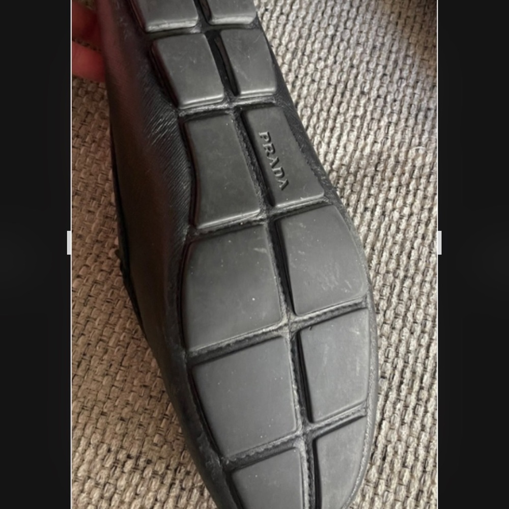 COPY - Prada Black Leather Loafers Prada Italian Size : 2DD118 8 - Picture 11 of 11